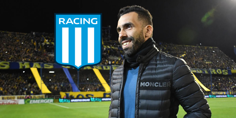 En 2018, Tevez reveló que el único equipo que jugaría en Argentina sería Racing, más allá de Boca