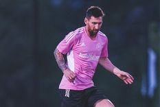 Messi será suplente en su debut por la MLS ante New York Red Bulls Foto: Inter Miami