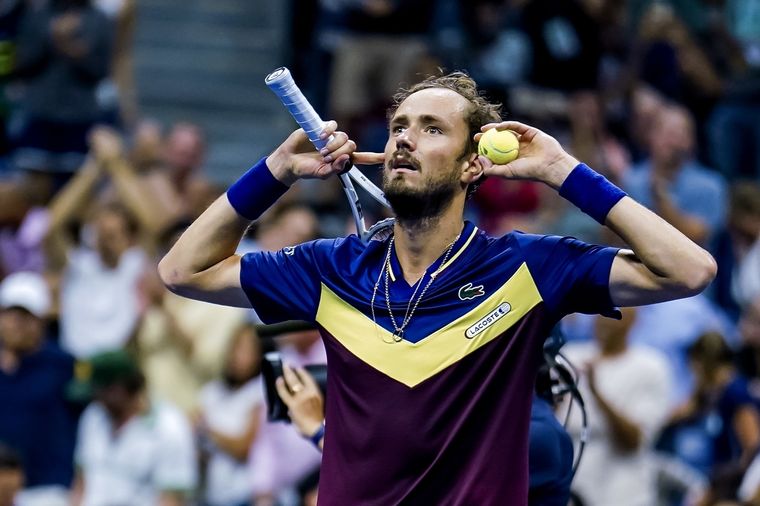 Medvedev va por su segundo US Open en la revancha ante Djokovic. Foto: EFE