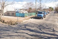 La entrada a la calle Bogado de Las Heras, donde encontraron al jubilado muerto en su casa La entrada a la calle Bogado de Las Heras, donde encontraron al jubilado muerto en su casa