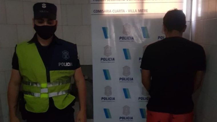 El joven violador escapó cuando lo llevarono a un control médico, pero fue recapturado