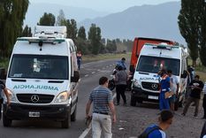 La mujer fue trasladada por personal del SEC Foto: ALF PONCE / MDZ La mujer fue trasladada por personal del SEC Foto: ALF PONCE / MDZ