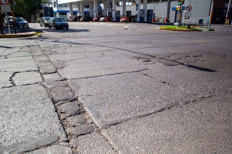 El lunes cortan un importante tramo de la calle San Martín Foto: Foto: Prensa Ciudad de Mendoza