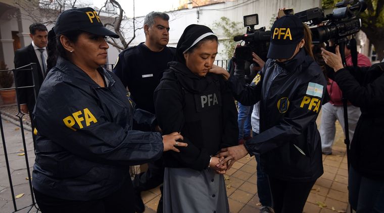 La monja Kumiko Kosaka, una de las principales acusadas. Foto: MDZ