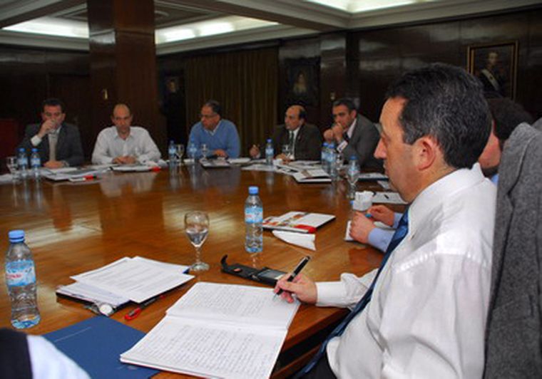 Jaque estuvo siete horas con sus ministros. Foto: Ivana González/MDZ