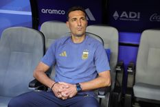 El entrenador rompió con una costumbre que había explicado días atrás y tuvo un festejo poco habitual tras el primer tanto de la Selección en Miami.