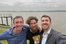 Fernando Gabrielli, Juan Pablo Michelini y Santiago Mayorga. No te pierdas la galería de fotos, al final de la nota. Foto: Gentileza