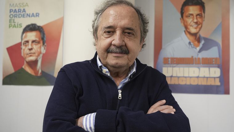 Ricardo Alfonsín vuelve a la política bonaerense con un espacio “progresista” y guiños a Axel Kicillof Foto: NA
