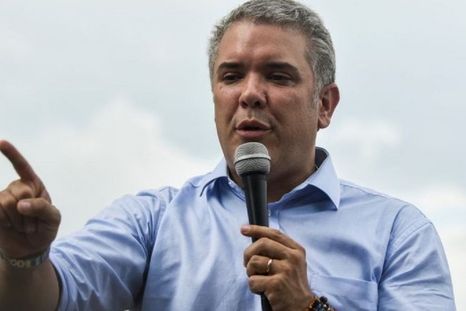 El presidente de Colombia, Iván Duque, hizo el anuncio el domingo. Foto: GETTY IMAGES