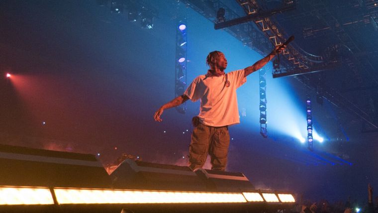 La avalancha ocurrió durante la presentación del rapero Travis Scott Foto: Global look press