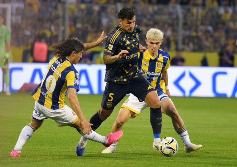 Rosario Central y Boca repartieron puntos en el Gigante de Arroyito.