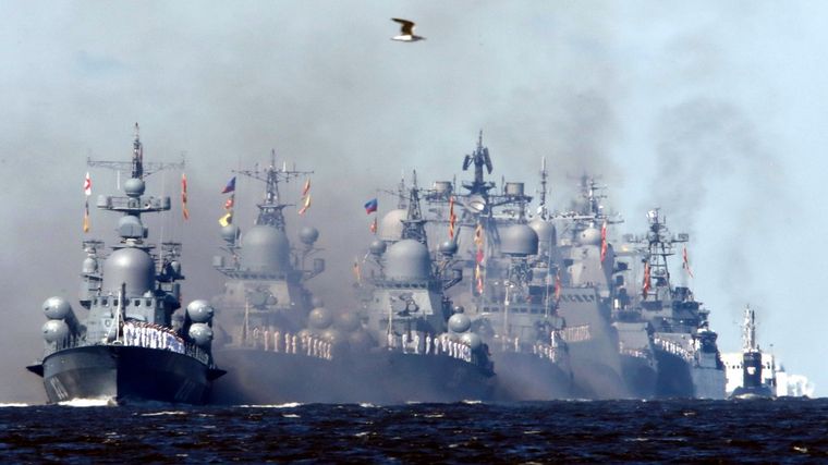 Rusia hará maniobras en aguas internacionales. Foto: Saeeg.