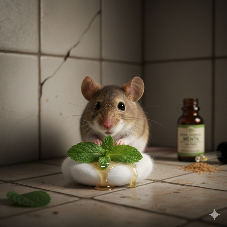 Jardinería. Los usos de la menta como repelente de roedores. Fuente: IA Gemini. Jardinería. Los usos de la menta como repelente de roedores. Fuente: IA Gemini.