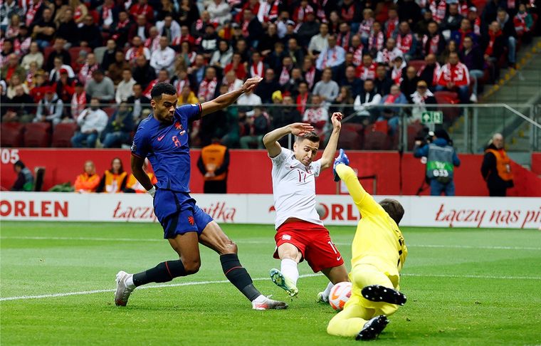 Polonia - Países Bajos El rival de la Selección argentina en el Mundial cayó en la Nations League.