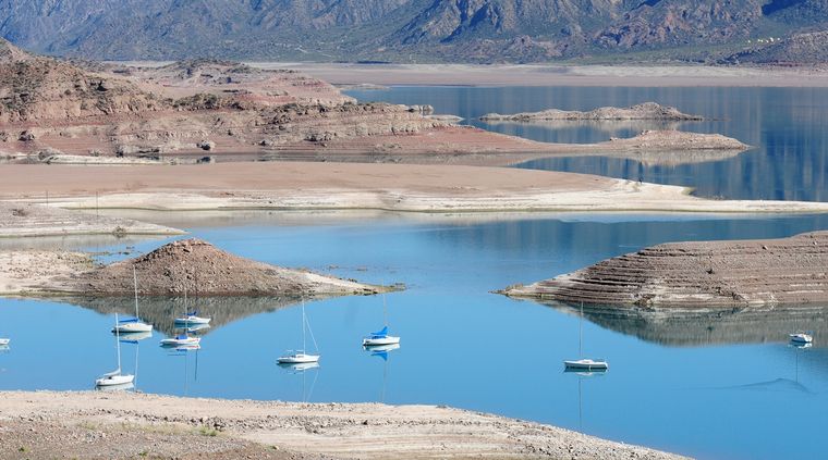 Potrerillos es el único sistema que no se llena o no llega a su nivel máximo a fines del invierno. Foto: ALF PONCE MERCADO / MDZ