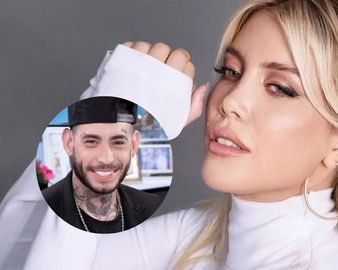 La empresaria y el cantante protagonizaron un curioso intercambio musical. Créditos: Archivo MDZ La empresaria y el cantante protagonizaron un curioso intercambio musical. Créditos: Archivo MDZ