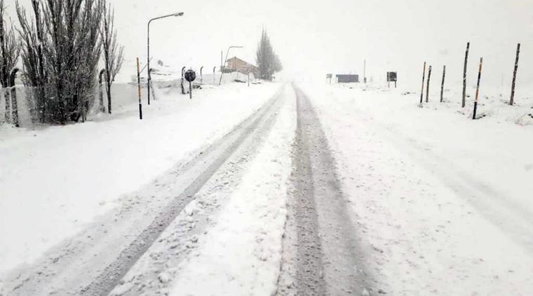 Las nevadas afectarán la cordillera de los Andes y algunos departamentos de Mendoza Foto: Prensa Gendarmería Nacional