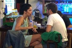 Luana Volnovich y Martín Rodríguez en Cancún.