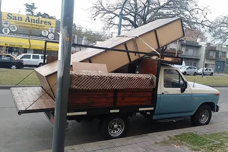 Delincuentes simularon una mudanza para robar en Junín Foto: NA