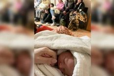 una luz en medio de la oscuridad: una beba nacio en un refugio de kiev