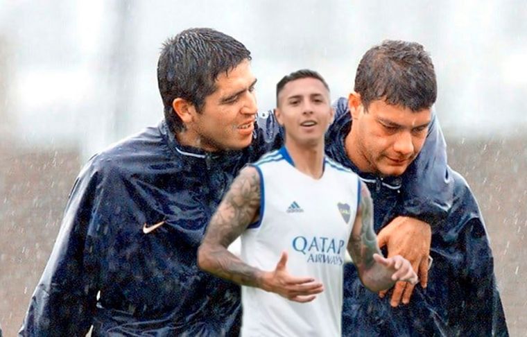 Almendra tuvo una charla con Riquelme y le pidió que interceda para recomponer su relación con Battaglia.