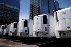 perturbador: hay 600 muertos por covid-19 en camiones en nueva york