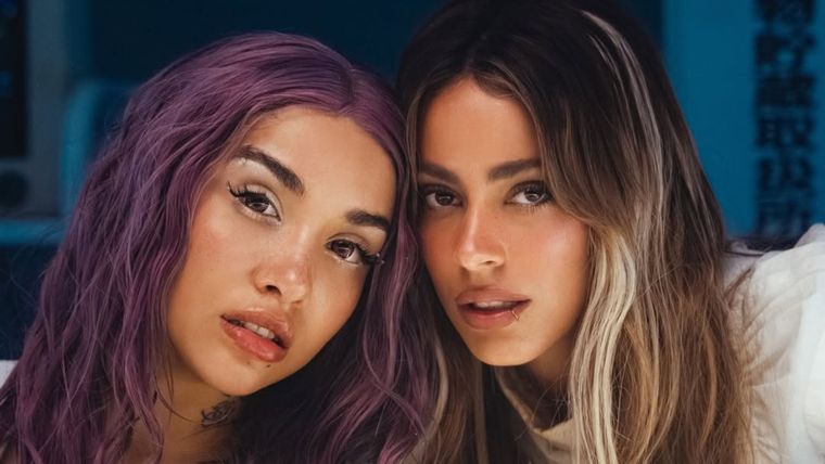 María y Tini anunciaron colaboración. / @mariabecerra