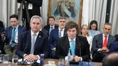 Milei y Quirno en la cumbre del Mercosur Milei y Quirno en la cumbre del Mercosur