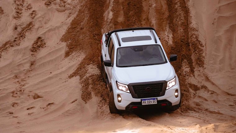 La pickup Frontier se dejará de fabricar en Córdoba a partir de enero del 2026 Foto: Nissan