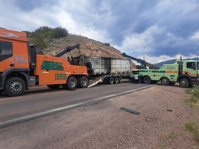 Accidente en ruta 7.