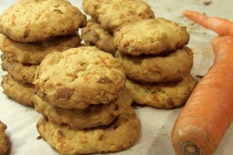 Lúcete con estas saludables galletas de zanahoria. Foto: Shutterstock