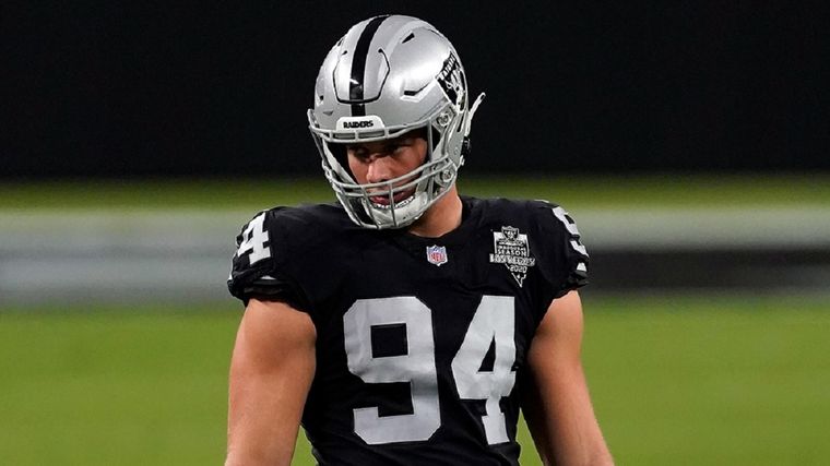 Carl Nassib realizó una confesión que conmovió a todos. Foto: Twitter