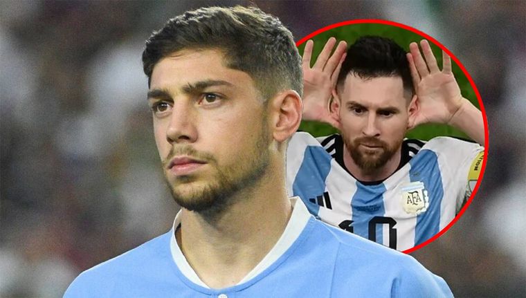 El uruguayo habló sobre el GOAT en la previa del partido.