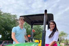 Nicolás Guillén es precandidato a gobernador y Lorena Martín es su compañera de fórmula Foto: Gentileza