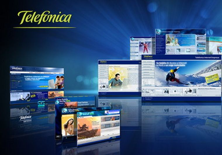 Además Telefónica Negocios lanzó una campaña publicitaria focalizada en Internet.