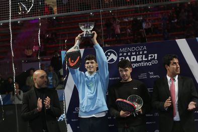 MDZol | Coello y Tapia, los campeones en Mendoza Foto: Prensa Mendoza Premier Pádel