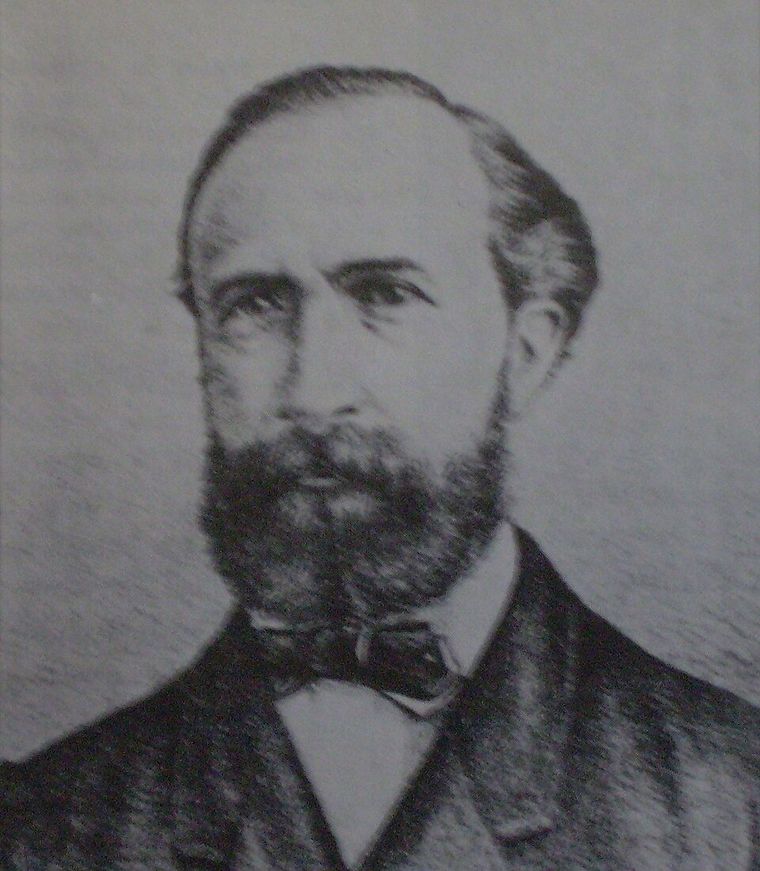 Dibujo de Arístides Villanueva, el mendocino que firmó la Ley N°94. Dibujo de Arístides Villanueva, el mendocino que firmó la Ley N°94.