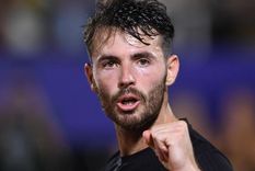 us open: londero se quejo de la burbuja sanitaria y lanzo una durisima frase