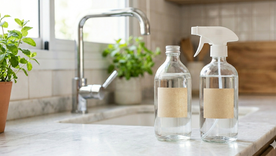 Adiós al sarro con este truco. Fuente: IA Gemini. Adiós al sarro con este truco. Fuente: IA Gemini.