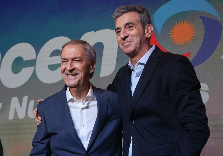 Florencio Randazzo junto a Juan Schiaretti, la fórmula de Hacemos por Nuestro País Foto: Noticias Argentinas