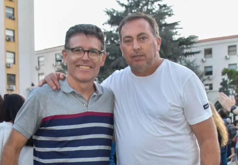 Gerardo Vaquer  y Martín Aveiro Foto: IG: @martinguillermoaveiro