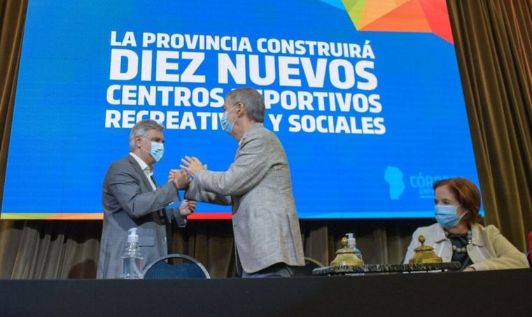 Martín LLaryora y Juan Schiaretti Martín LLaryora y Juan Schiaretti Foto: LPO