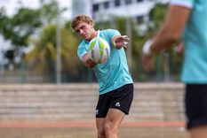 Estreno de madrugada para Los Pumas 7’s. Estreno de madrugada para Los Pumas 7’s.