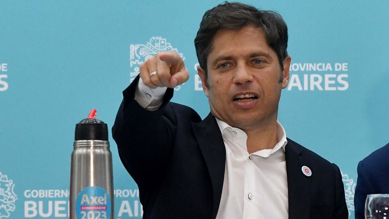 Kicillof arremetió contra Milei poco antes de que comience la veda electoral Foto: Télam