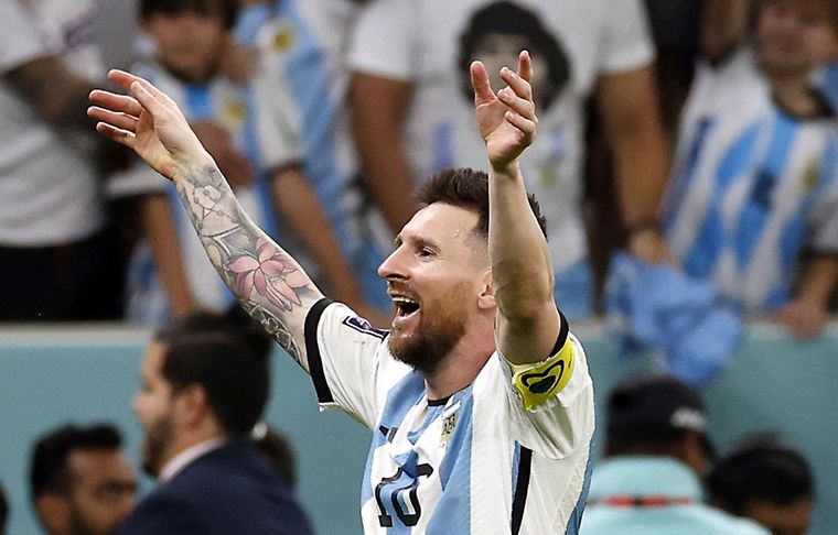 Lionel Messi Zlatan Ibrahimovic y una sorprendente afirmación sobre Messi y Argentina en el Mundial. Foto: EFE