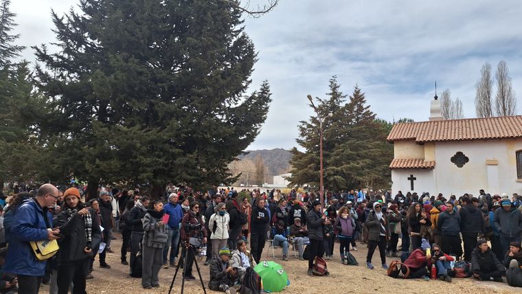 En la audiencia paralela por el Proyecto San Jorge participaron alrededor de 2.500 personas.&nbsp;