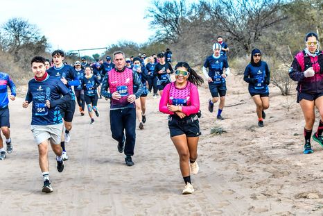En Ñacuñán, hay una carrera de trail running que es ya un clásico. Foto Giuliana Santucci En Ñacuñán, hay una carrera de trail running que es ya un clásico. Foto Giuliana Santucci