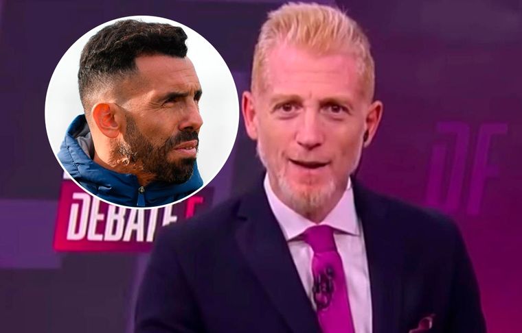 Martín Liberman Martín Liberman desafió a Tevez.