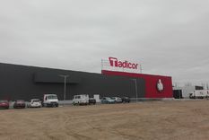 Desde este hipermercado salió el botín millonario Foto: gentileza