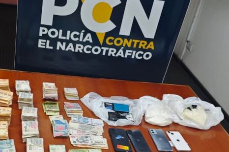 La Policía logró desarticular una red narco en Las Heras. La Policía logró desarticular una red narco en Las Heras.